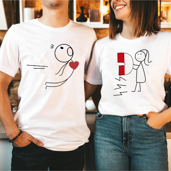 Tricouri personalizate cupluri -Inima  mea MaximPrint [1]