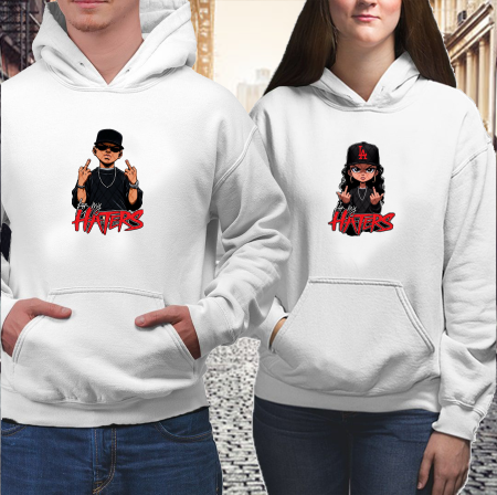 HANORACE PERSONALIZATE CUPLURI - Set hanorace cuplu - For My Haters