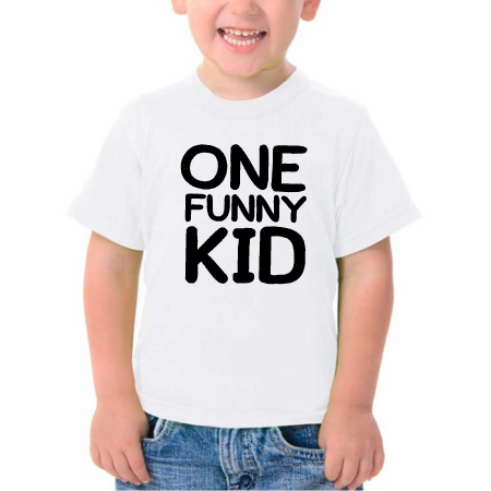 Tricou personalizat copii - One funny kid