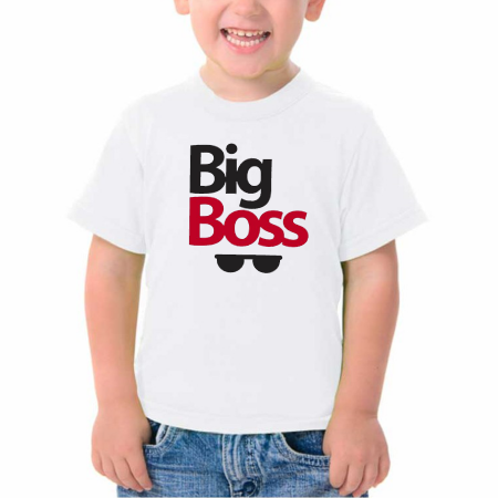 Tricou personalizat copii Big Boss