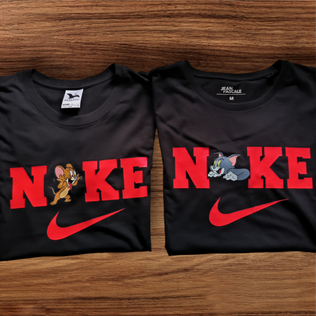 Set tricouri cuplu Nike Tom si Jerry