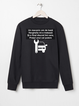 Bluză personalizată -  Poezie pentru mecanicii [1]