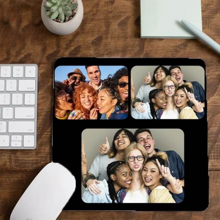 Mousepad personalizat cu 3 poze