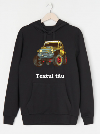 Hanorac personalizat pentru bărbații - Jeep Off Roud [1]