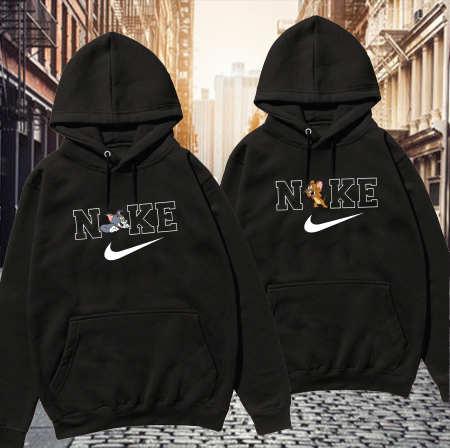Set hanorace personalizate pentru cupluri - Nike Tom & Jerry