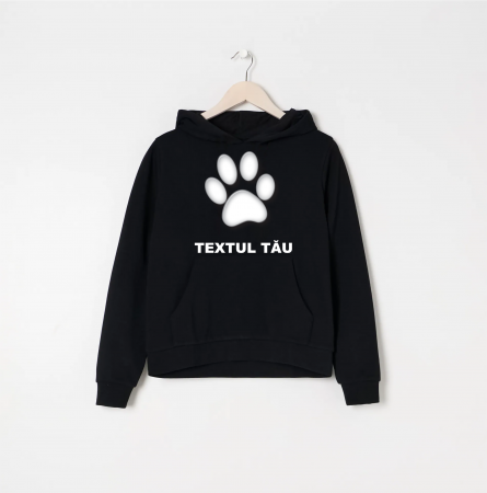 Hanorac personalizat damă - I LOVE DOGS [1]