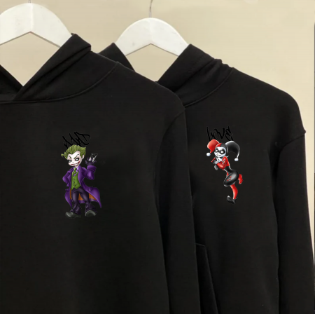 HANORACE PERSONALIZATE CUPLURI - Set hanorace cuplu - Mad Love