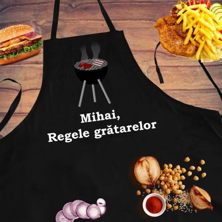 Sort personalizat pentru bucatari - Regele gratarelor