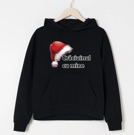 Hanorac personalizat damă - Crăciunul cu mine [1]