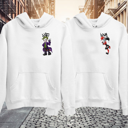 Set hanorace cuplu - Mad Love [2]