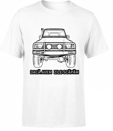 TRICOURI PERSONALIZATE BARBAȚI - Tricou personalizat Nissan Patrol