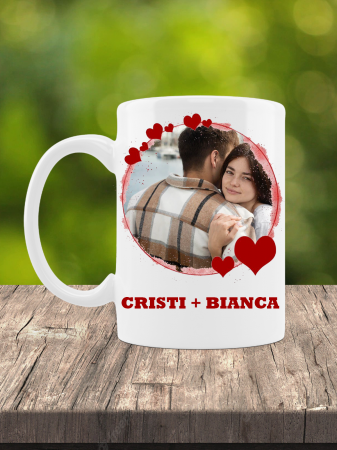 Cană personalizată pentru cupluri