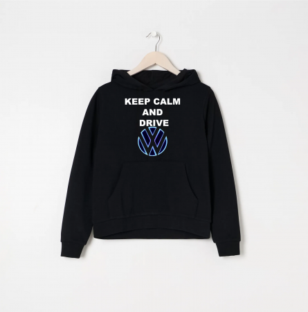 Hanorac personalizat femeii - Keep calm and drive [1]