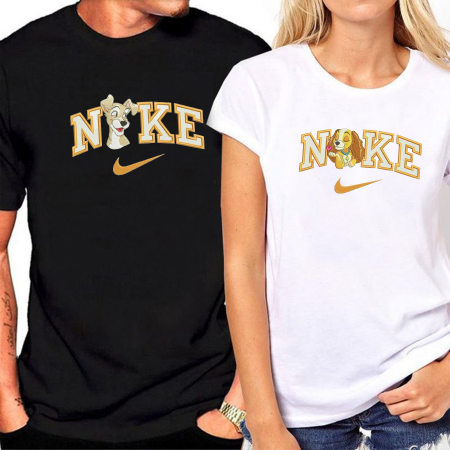 Set tricouri pentru cupluri Nike Doamna si Vagabondul [1]