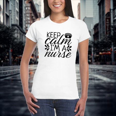TRICOURI PERSONALIZATE FEMEI - Tricou damă personalizat -Nurse