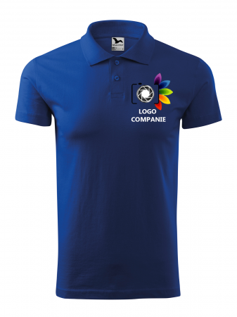 Tricou Polo Bărbați  Personalizat cu Logo pentru Firme – Print rezistent , 100% bumbac [3]