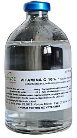 Suplimente nutritive si vitamine - VITAMINA C 10% 50 ML
