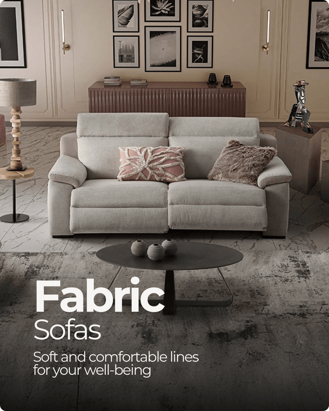 Fabric Sofas