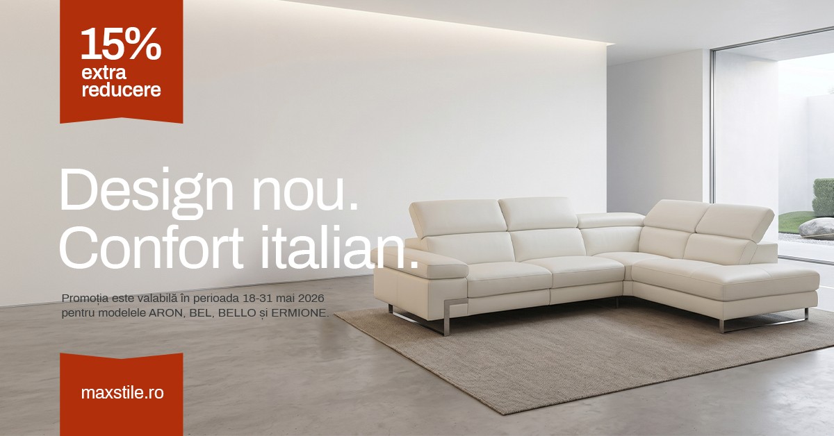 Promoție noile modele MAXSTILE -15%
