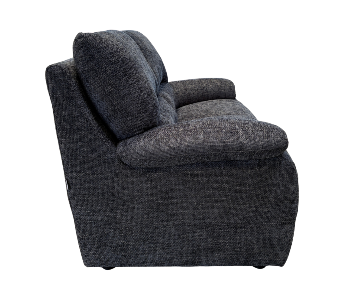 ALLEGRA fixed 2-seater sofa in Graphite Grey X1560 fabric [3]
