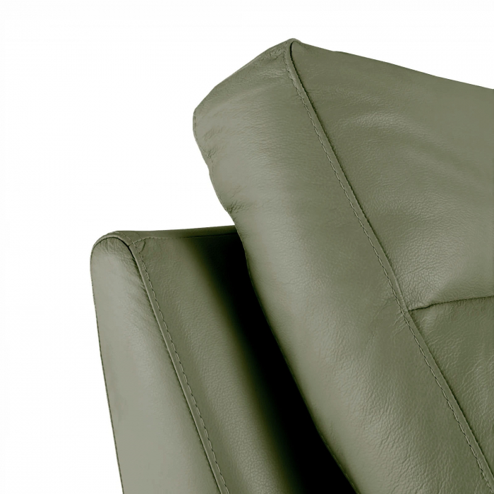 Canapea CASANOVA, 3 locuri cu 2 reclinere electrice, Piele naturala Italiana, 220x94 cm [5]