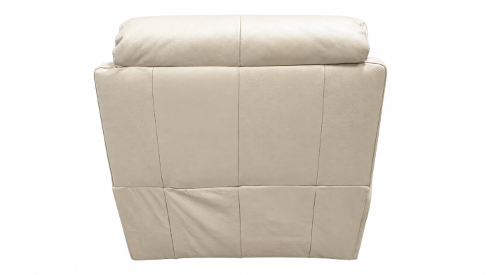 Set GHITA piele naturală bej cu canapele fotoliu recliner și pouf container [5]