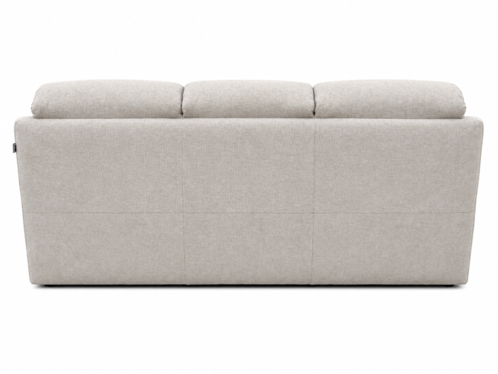 GHITA fixed 3-seater sofa in Light Beige X1561 fabric [4]