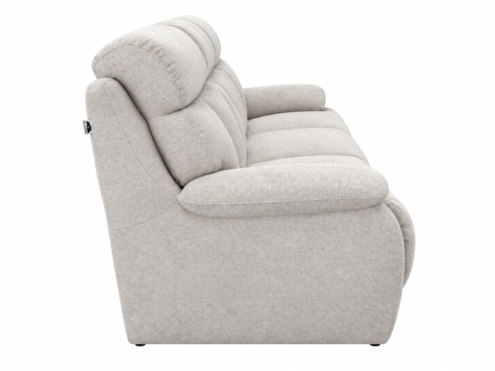 GHITA fixed 3-seater sofa in Light Beige X1561 fabric [3]