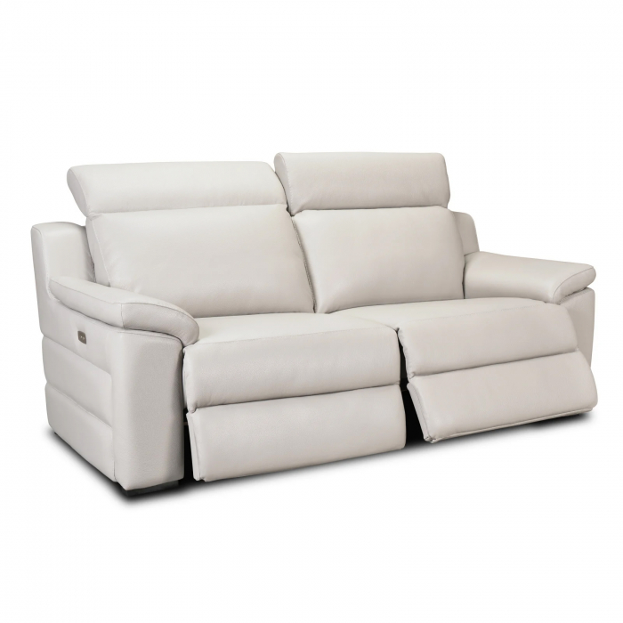Canapea VENTADOR, 2-locuri, 2-reclinere electrice, Piele naturala Italiana, 176x100 cm [9]