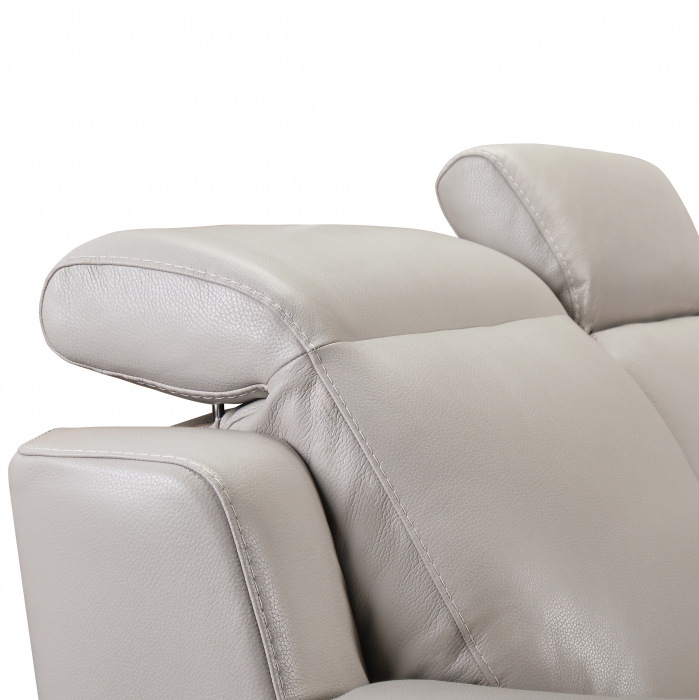 Canapea VENTADOR, 2-locuri, 2-reclinere electrice, Piele naturala Italiana, 176x100 cm [5]
