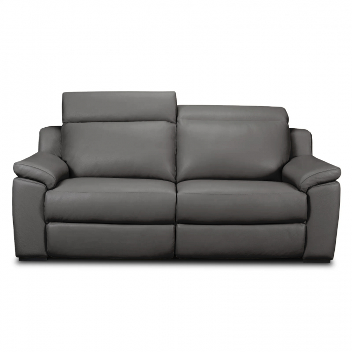 Canapea VENTADOR, 2-locuri, 2-reclinere electrice, Piele naturala Italiana, 176x100 cm [7]