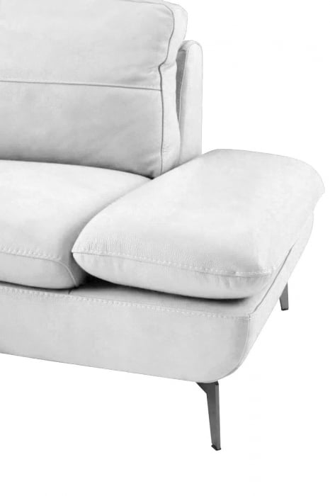 Coltar AUSTIN, 3 locuri cu brate inovative si 2 tetiere mobile, lung pe dreapta, Piele naturala Italiana, 292x210 cm [3]