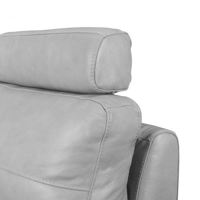 Coltar AUSTIN, 3 locuri cu brate inovative si 2 tetiere mobile, lung pe dreapta, Piele naturala Italiana, 292x210 cm [4]