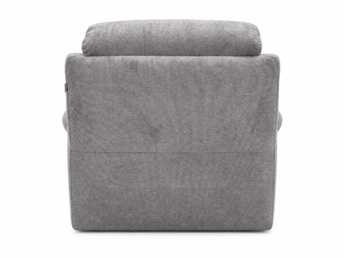 GHITA fixed armchair in Stone Grey X1579 fabric [4]
