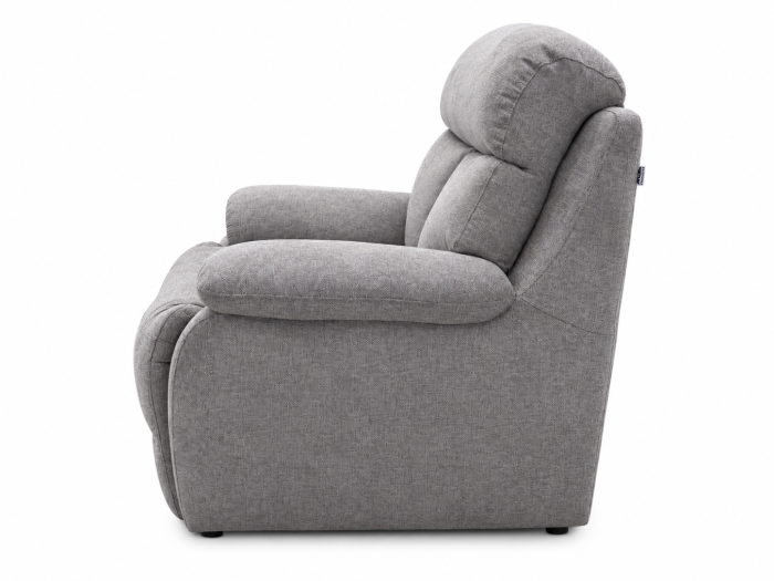 GHITA fixed armchair in Stone Grey X1579 fabric [3]