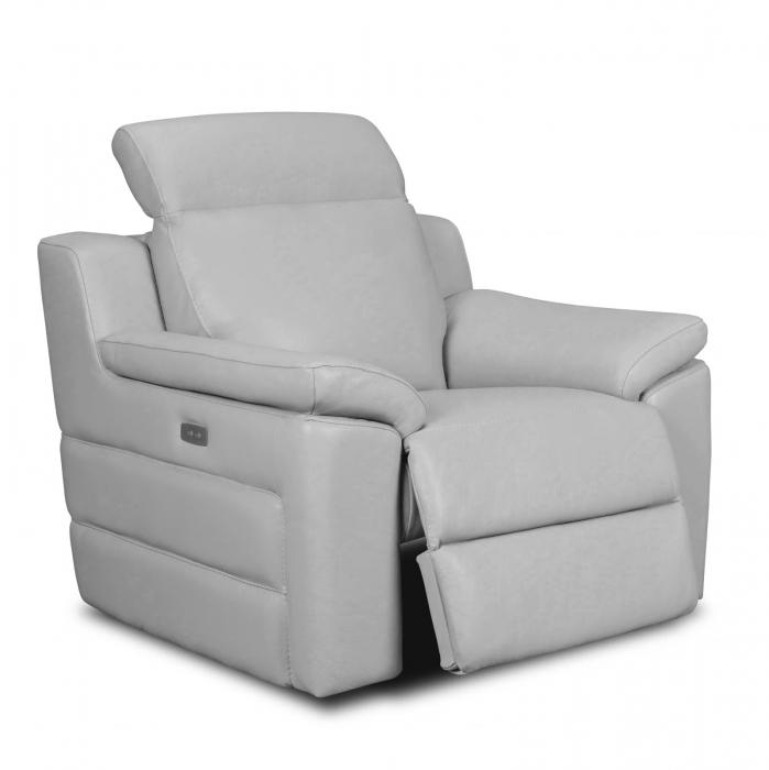 Fotoliu VENTADOR, cu recliner electric, Piele naturala, 102x100 cm [1]