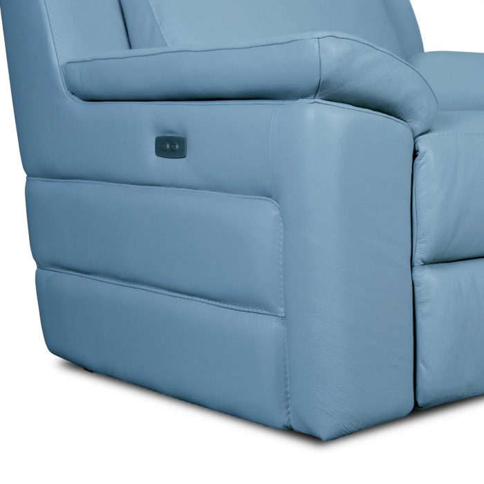 Fotoliu VENTADOR, cu recliner electric, Piele naturala, 102x100 cm [3]