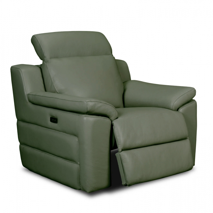 Fotoliu VENTADOR, cu recliner electric, Piele naturala, 102x100 cm [1]