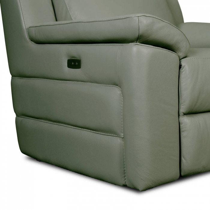 Fotoliu VENTADOR, cu recliner electric, Piele naturala, 102x100 cm [3]