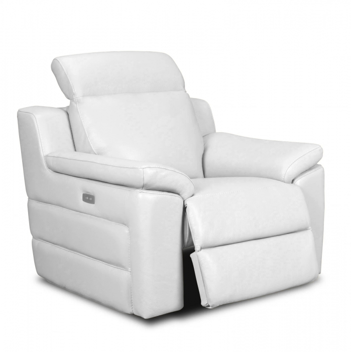 Fotoliu VENTADOR, cu recliner electric, Piele naturala, 102x100 cm [1]