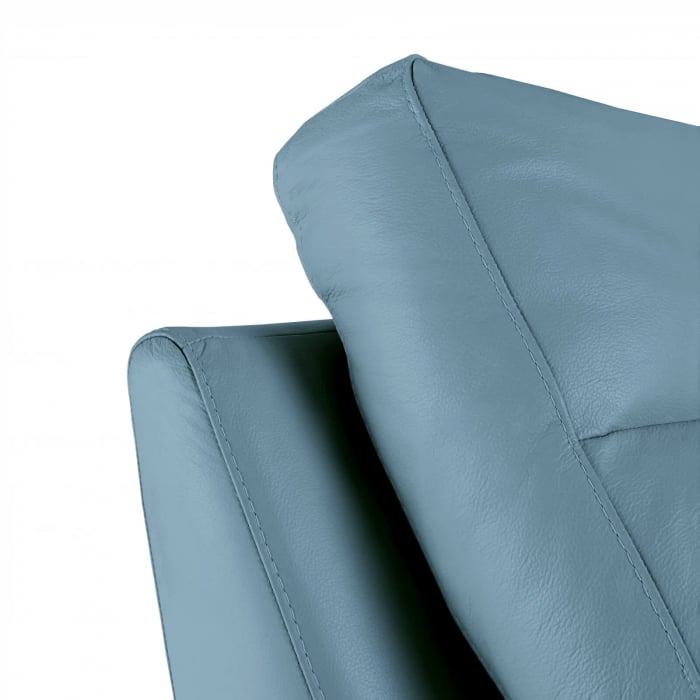 Set 2 canapele CASANOVA, canapea 3 locuri cu 2 reclinere electrice, 220x94 cm si canapea 2 locuri fara reclinere, 172x94 cm, Piele naturala Italiana [3]