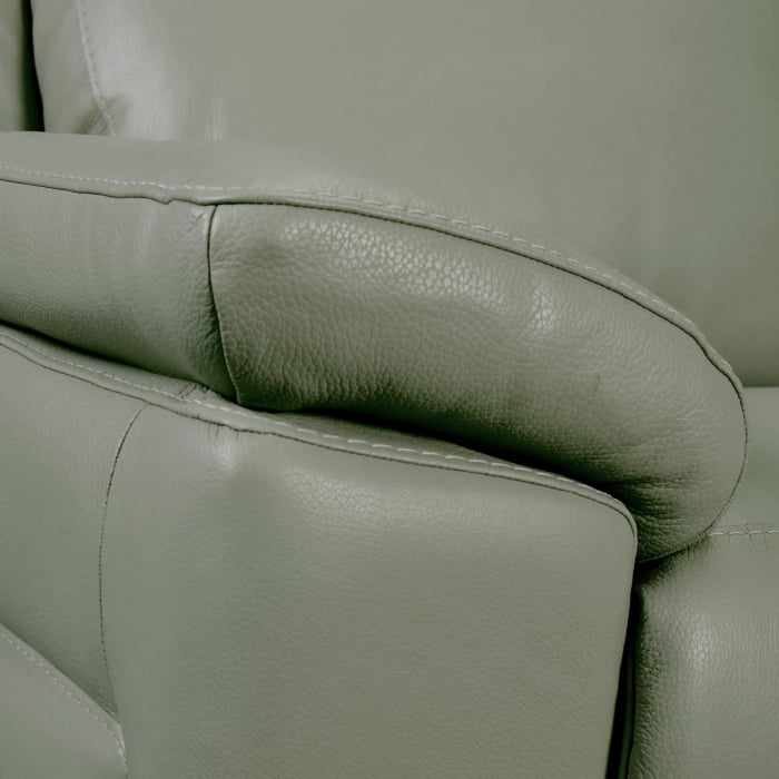 Set canapele VENTADOR, canapea 3 locuri cu 2 reclinere electrice, 196x10 cm, canapea 2 locuri fara reclinere, 176x100 cm si fotoliu cu recliner electric, Piele naturala Italiana [4]