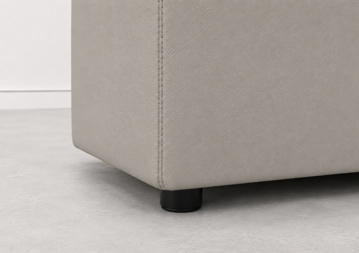 Taburet KUADRO 50 x 50 cm piele naturală italiană [6]