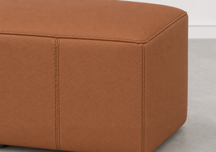 Taburet KUADRO 50 x 50 cm piele naturală italiană [5]