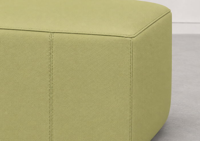 Taburet KUADRO 50 x 50 cm piele naturală italiană [5]