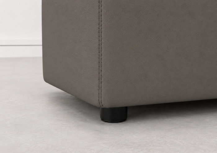 Taburet KUADRO 50 x 50 cm piele naturală italiană [6]