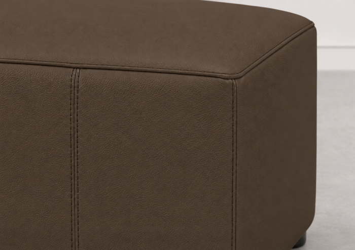 Taburet KUADRO 50 x 50 cm piele naturală italiană [5]