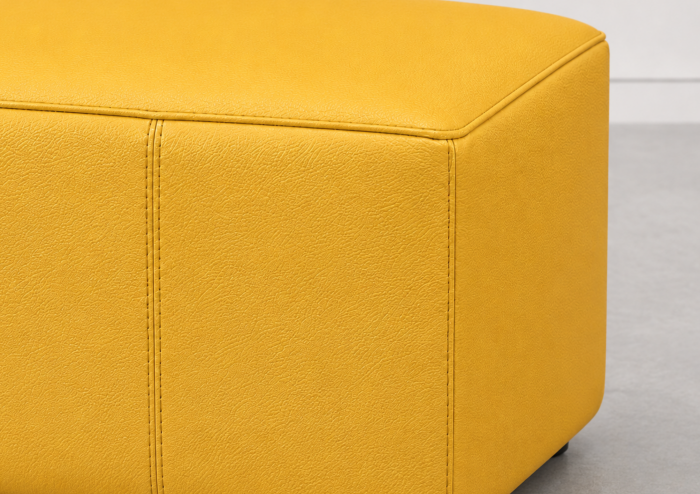 Taburet KUADRO 50 x 50 cm piele naturală italiană [5]