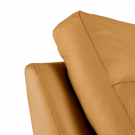 Canapea CASANOVA, 3 locuri cu 2 reclinere electrice, Piele naturala Italiana, 220x94 cm [4]
