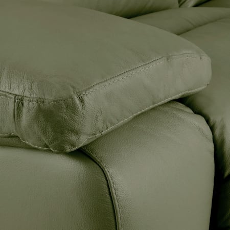 Canapea CASANOVA, 3 locuri cu 2 reclinere electrice, Piele naturala Italiana, 220x94 cm [2]